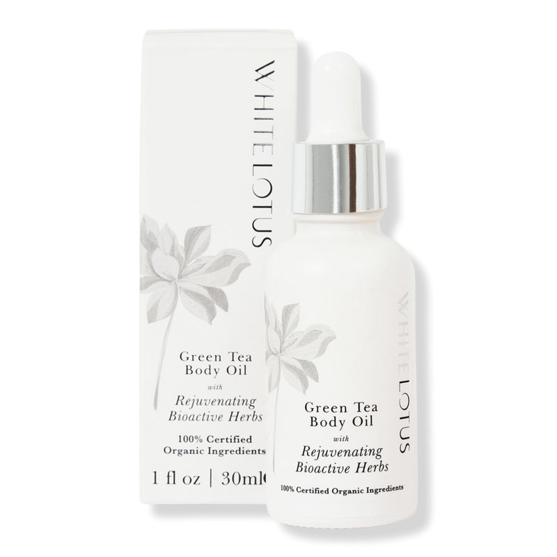 Green Tea Body Oil With Rejuvenating Bioactive Herbs