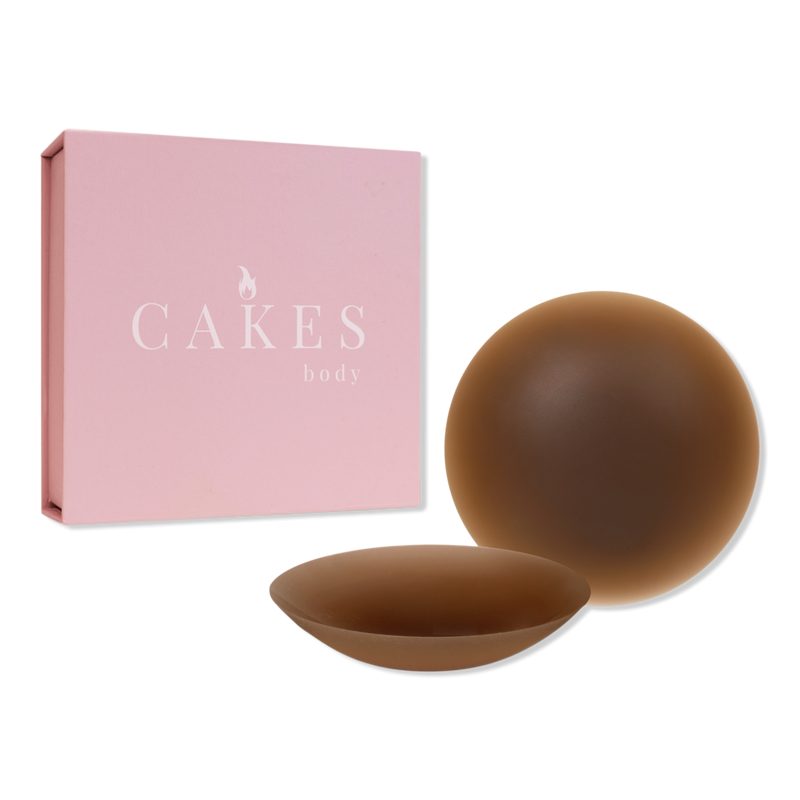 Grippy CAKES Circles Non-Adhesive Itty Bitty - Cocoa - Itty Bitty (AA-A)