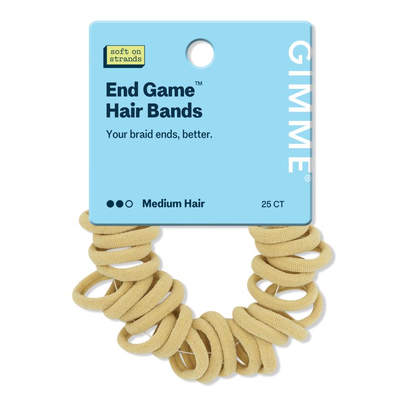 Hair Band Medium Braid Ends - Blonde
