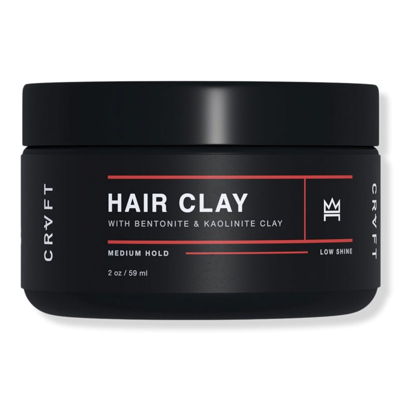 Hair Clay for Men, Medium Hold, Low Shine, 30 Day Supply