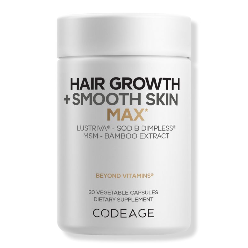 Hair Growth & Smooth Skin Vitamins with Biotin & MSM