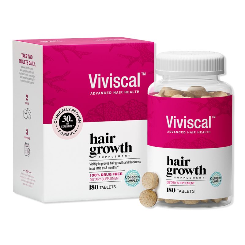 Hair Growth Supplements For Women - 180 ct