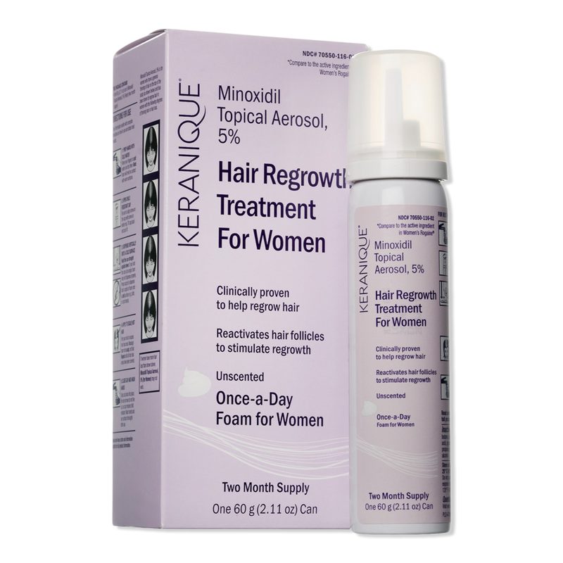 Hair Regrowth 5% Minoxidil Foam for Women 60-Day Supply