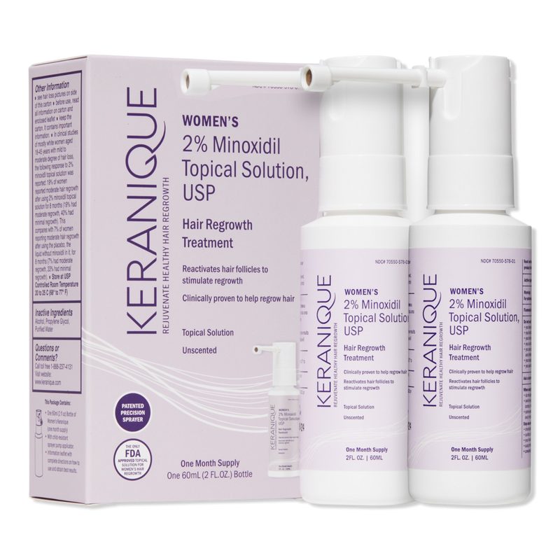 Hair Regrowth Treatment For Women - 60 Day Supply