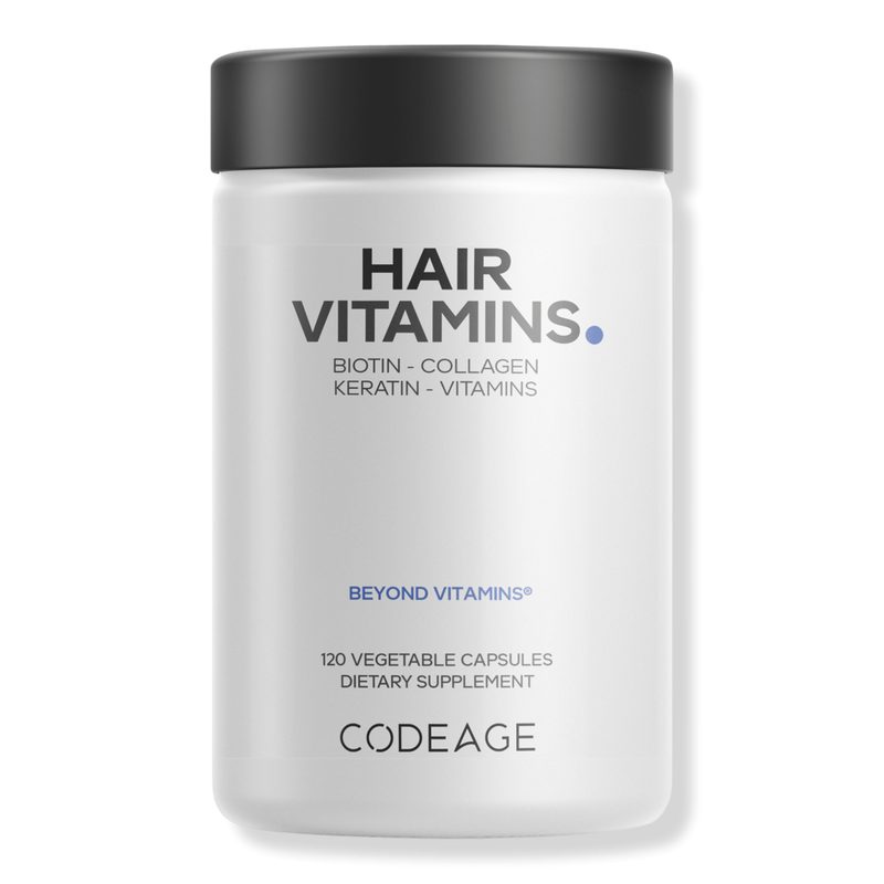 Hair Vitamins with Biotin, Keratin, Collagen & Probiotics