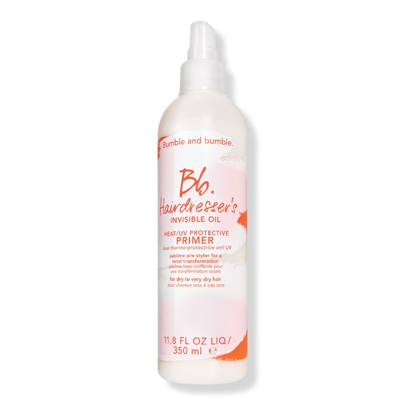 Hairdresser's Invisible Oil Heat Protectant Leave In Conditioner Primer - 11.8 oz