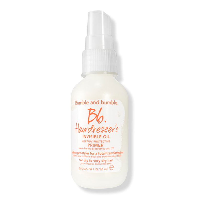 Hairdresser's Invisible Oil Heat Protectant Leave In Conditioner Primer - 2.0 oz
