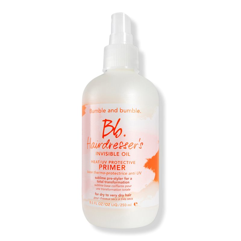 Hairdresser's Invisible Oil Heat Protectant Leave In Conditioner Primer - 8.5 oz