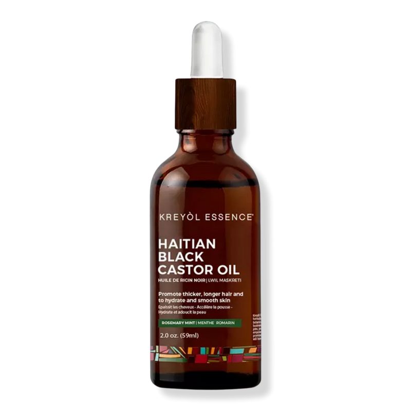 Haitian Black Castor Oil - Rosemary Mint