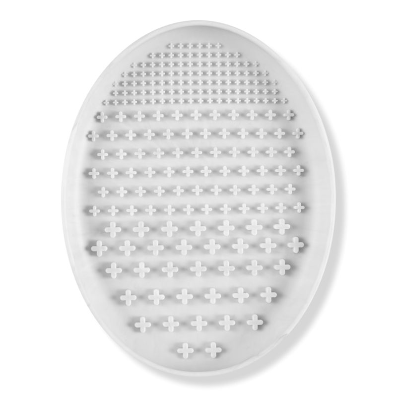 Handheld Textured Makeup Brush Cleansing Palette