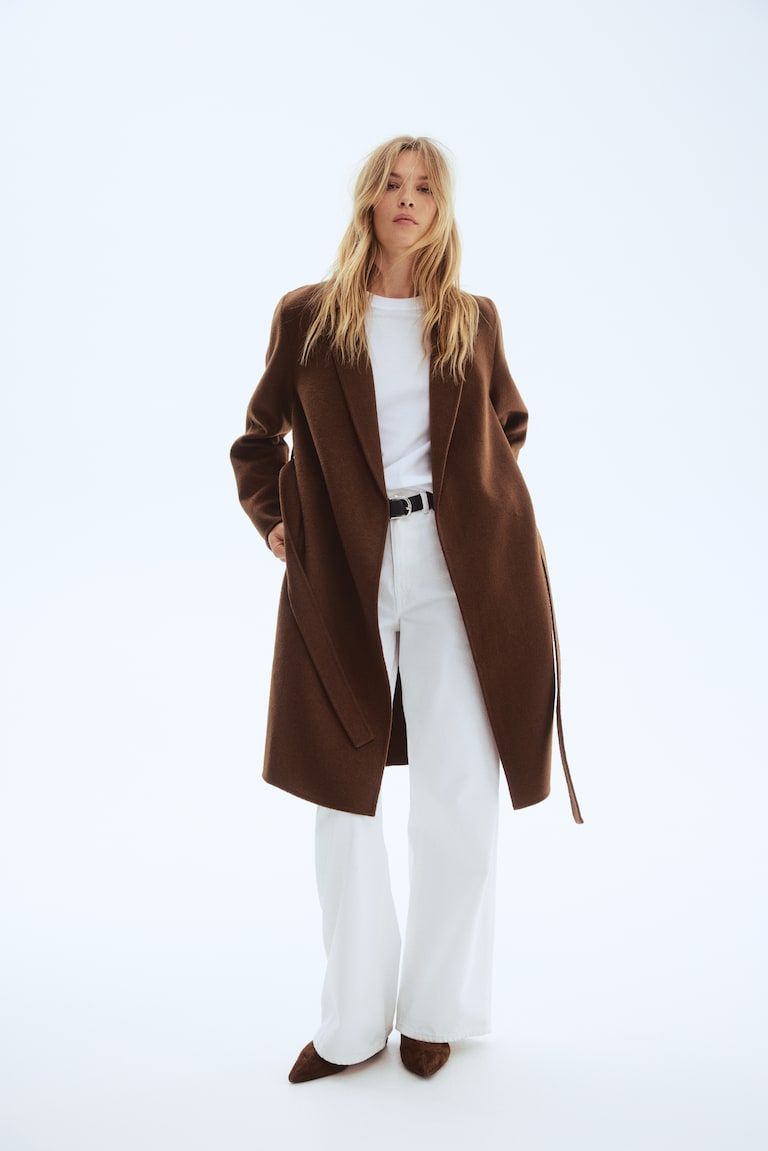 Handmade Wool-Blend Coat