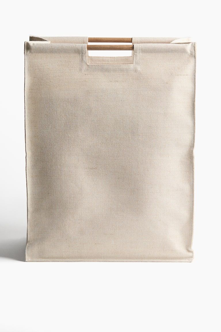 Hanging Jute Laundry Bag