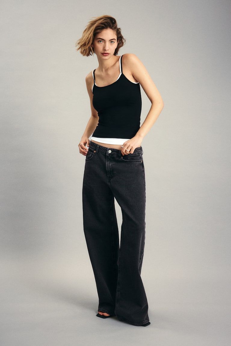 Harper High Rise Wide Leg Jeans