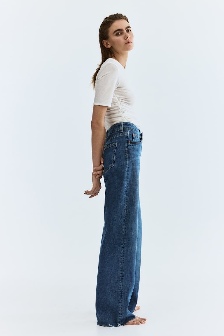 Harper High Rise Wide Leg Jeans