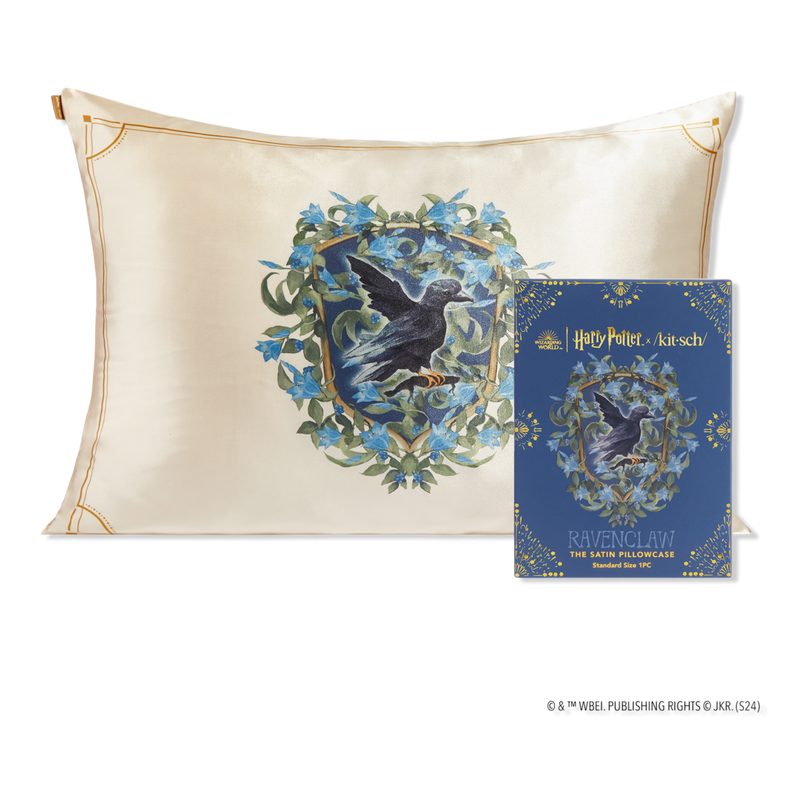 Harry Potter x Kitsch Satin Pillowcase Standard - Ravenclaw