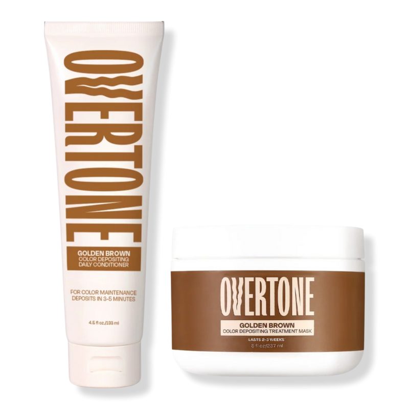 Healthy Color Duo Coloring Conditioner + Daily Conditioner Set - Golden Brown Healthy Color Duo