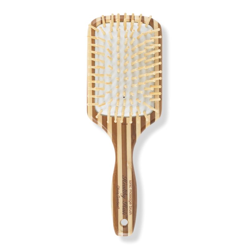 Healthy Hair Eco-Friendly Bamboo Ionic Massage Large Paddle Brush