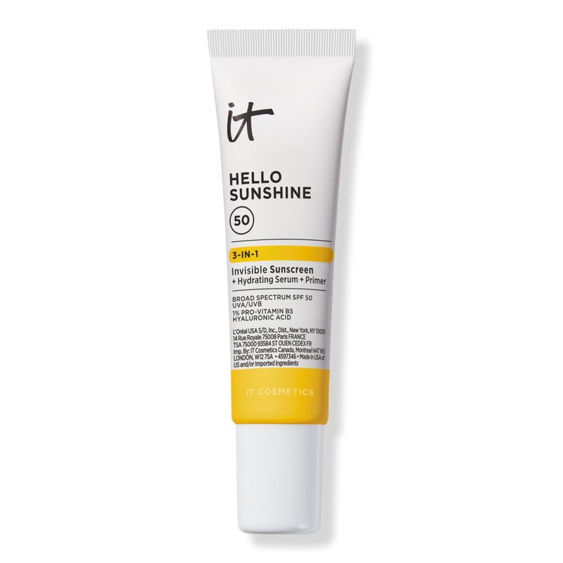 Hello Sunshine Invisible Sunscreen For Face SPF 50 - 0.5 oz