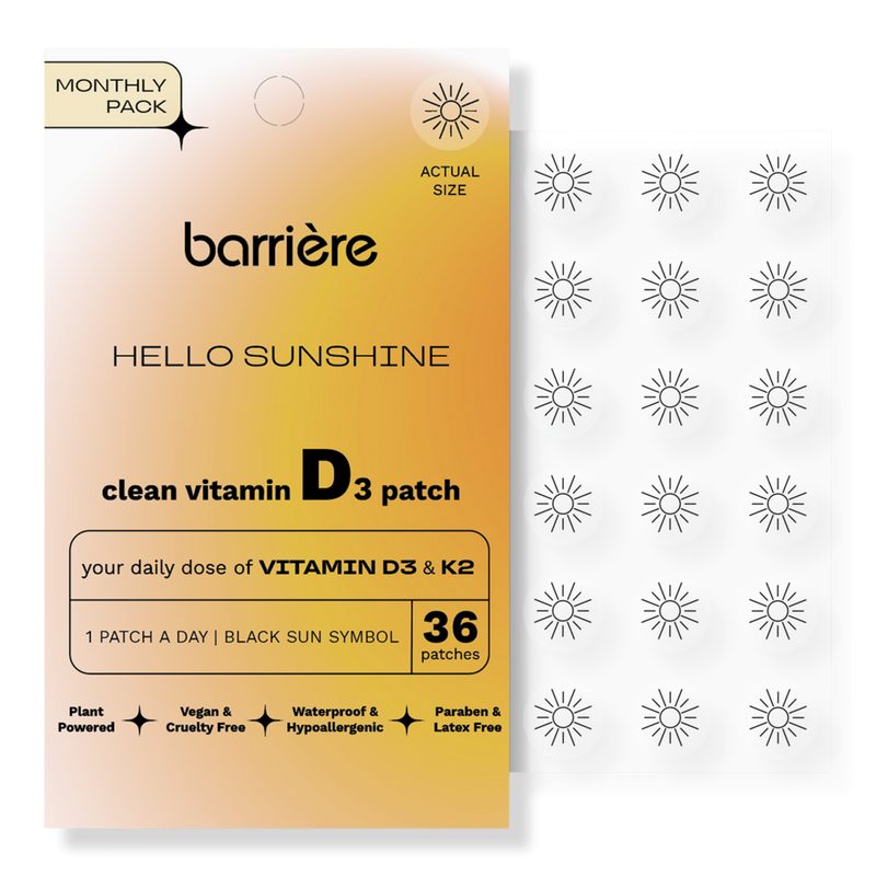 Hello Sunshine Vitamin D3 Patch 36-Pack - Sun