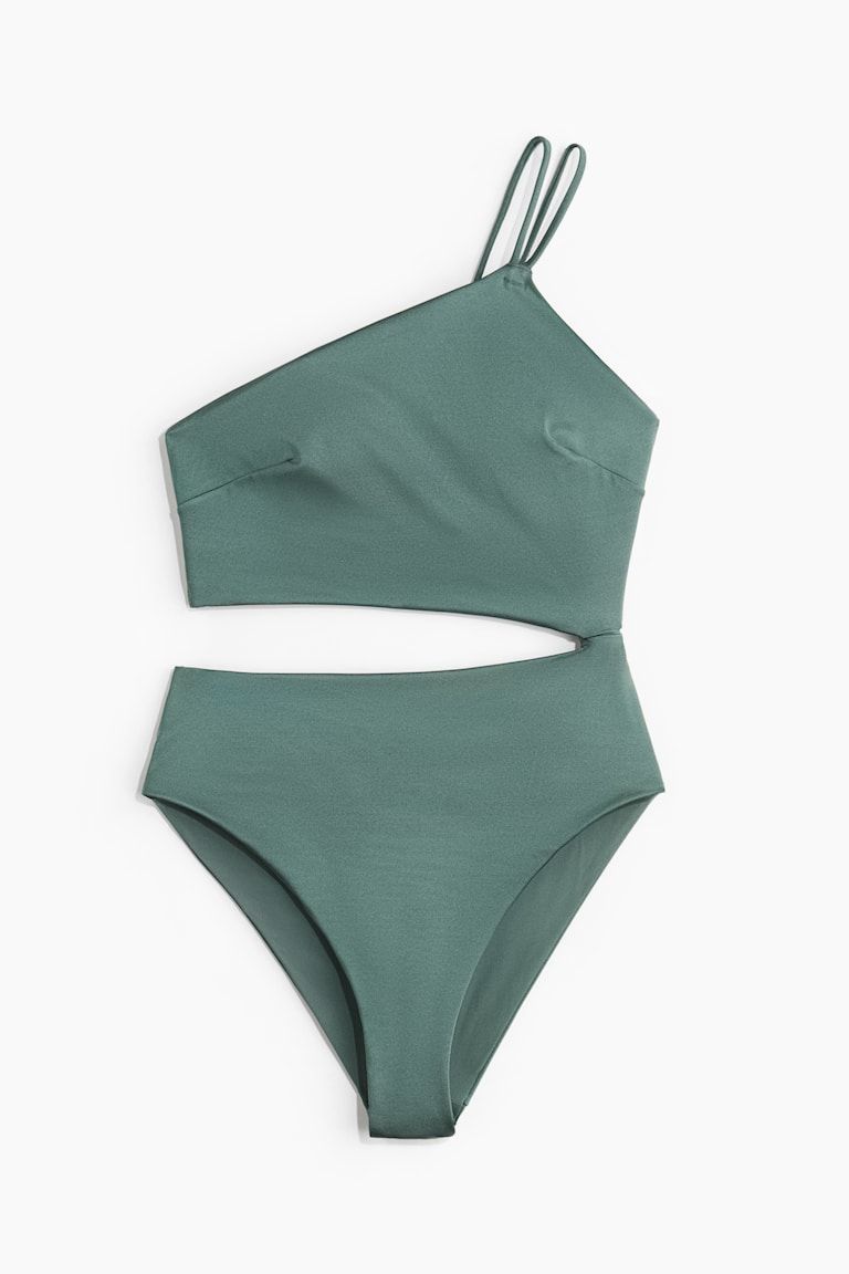 High-Leg Cutout Swimsuit