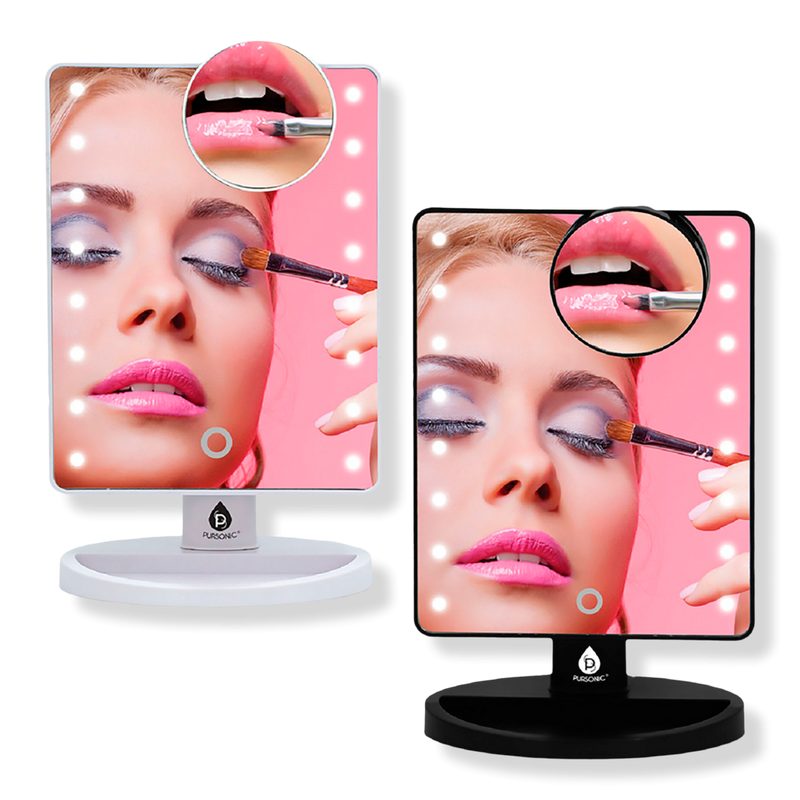 Him’s and Her’s LED Lighted Vanity Makeup Mirror Bundle
