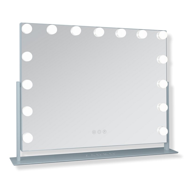 Hollywood LED Horizontal Vanity Makeup Mirror - French Blue