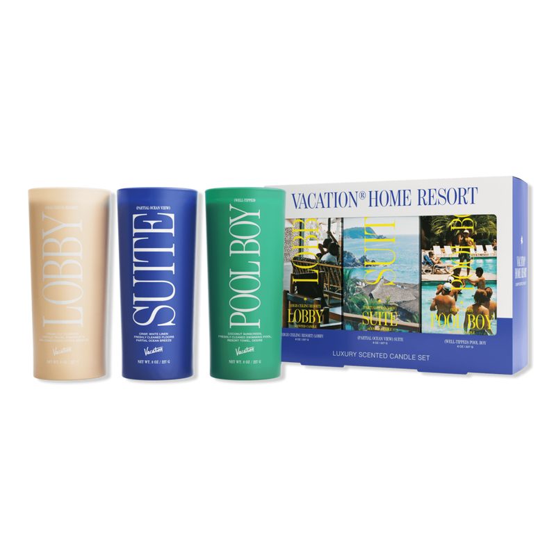 Home Resort Three Candle Set