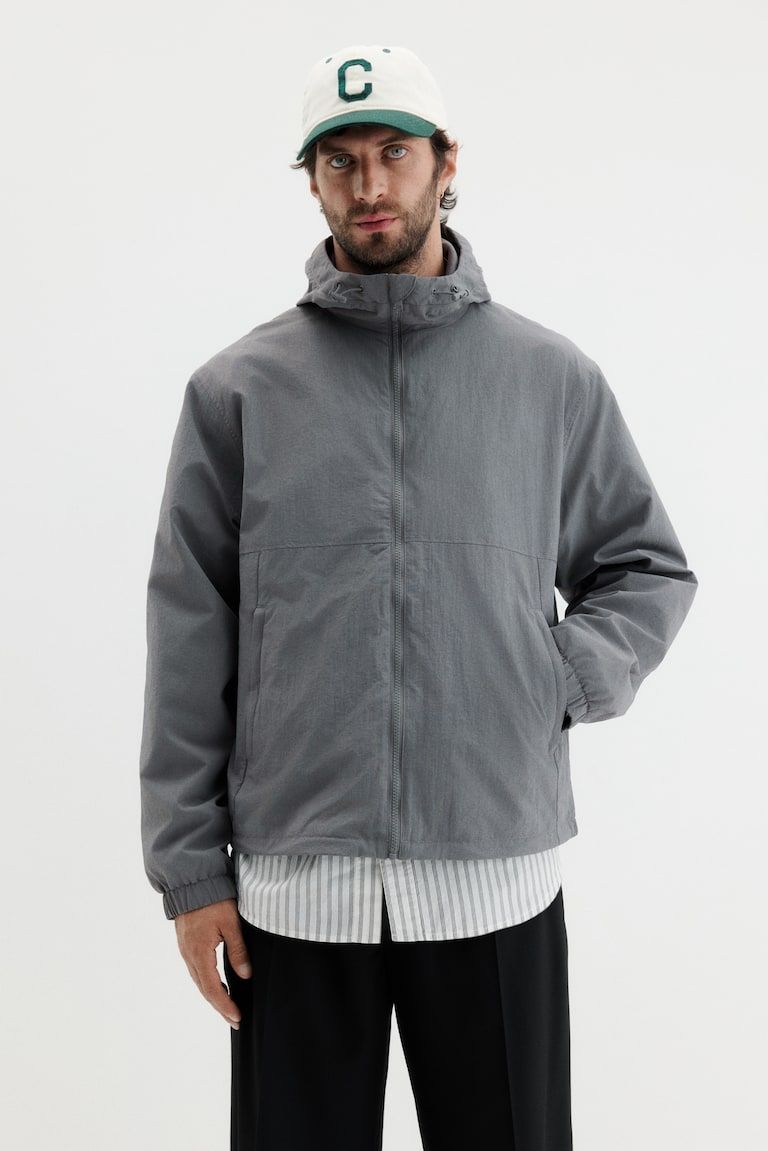 Hooded Windbreaker