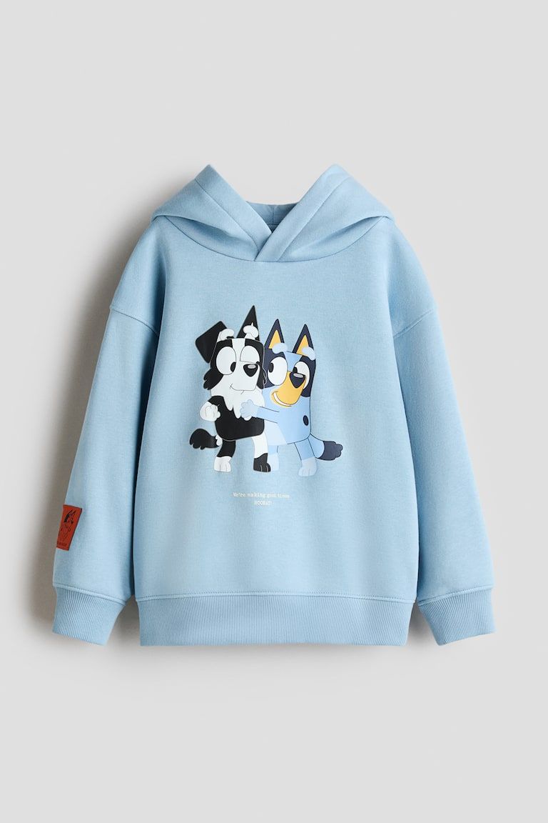 Hoodie with Printed Motif