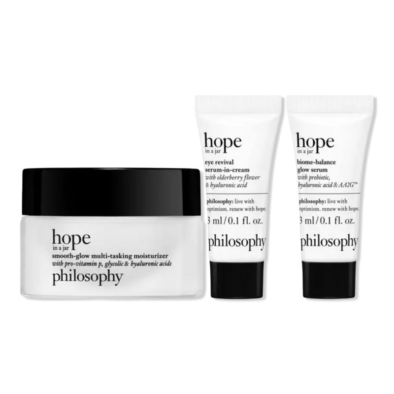 Hope In A Jar Hydrate, Smooth & Glow Mini Set