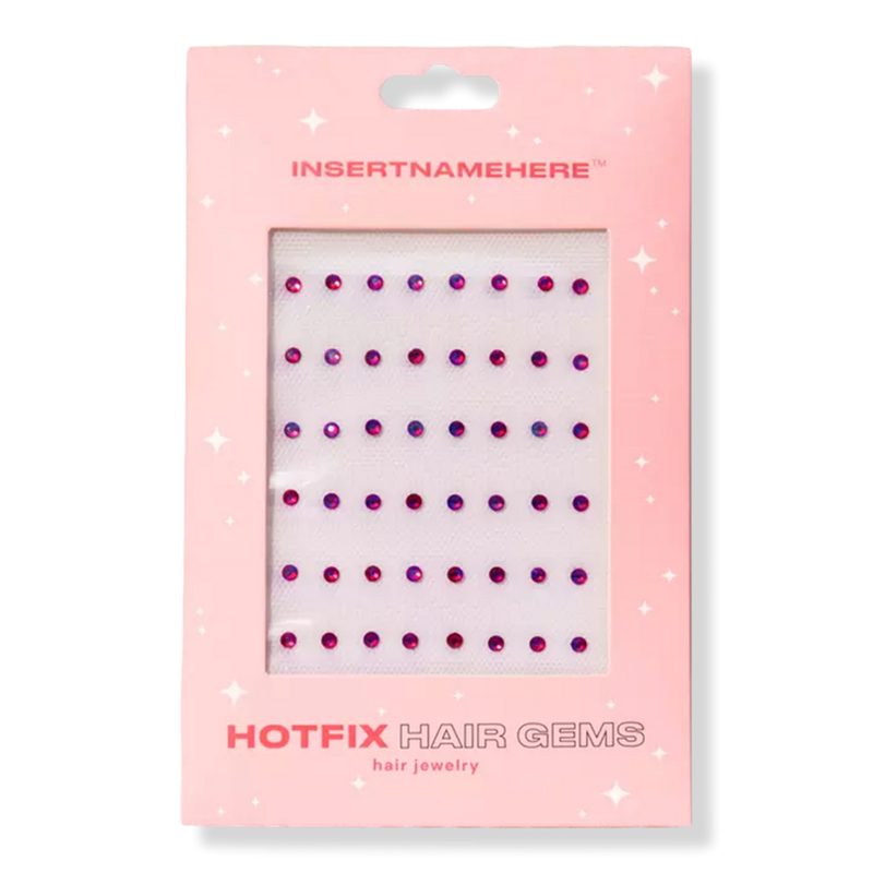 Hotfix Hair Gems - Pink