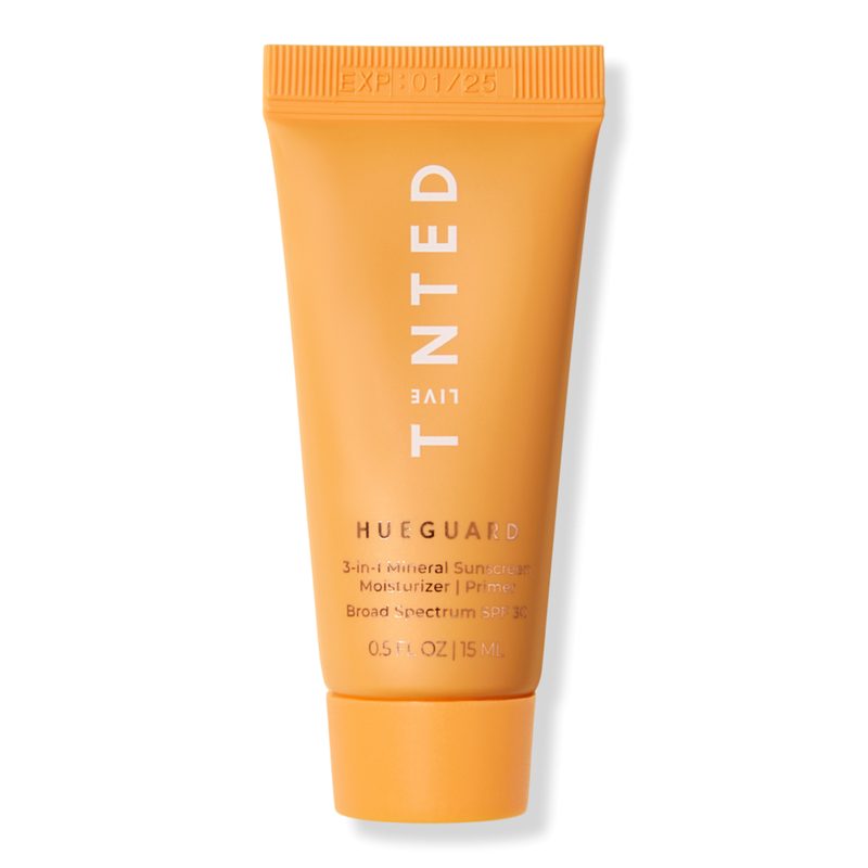 Hueguard 3-in-1 Mineral Sunscreen, Moisturizer, Primer SPF 30 - 0.5 oz