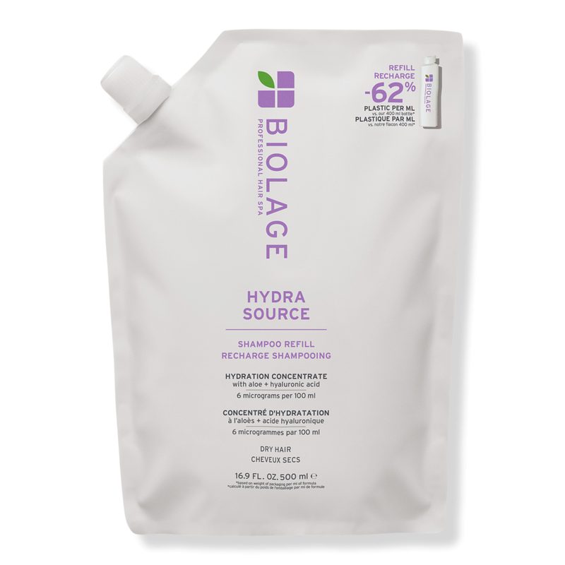 Hydra Source Shampoo for Dry Hair - 16.9 oz (Refill)