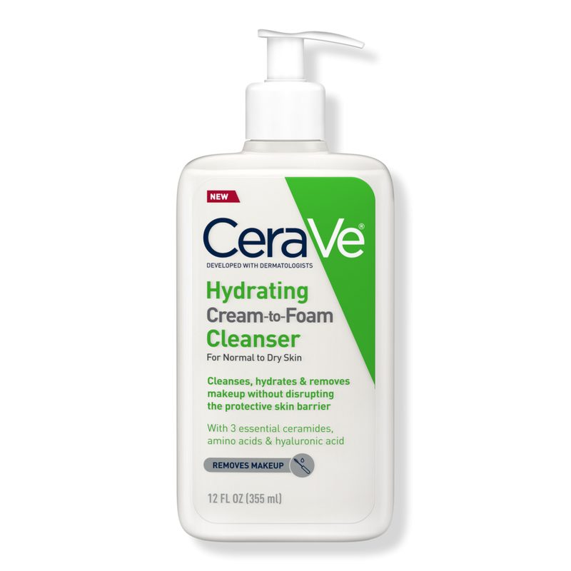 Hydrating Cream-to-Foam Cleanser - 12.0 oz