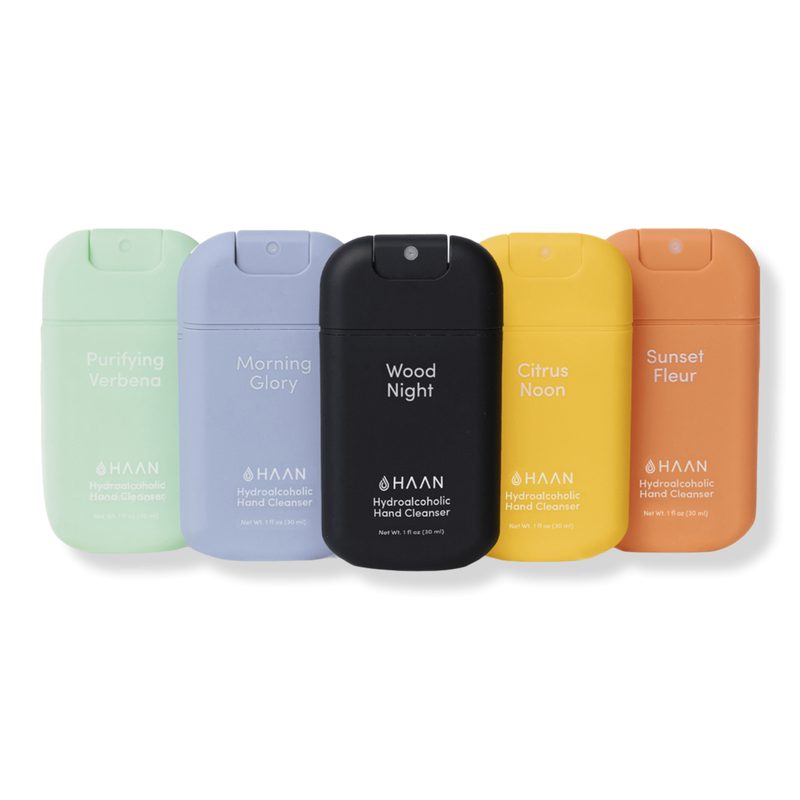 Hydrating Hand Cleansing Spray Aloe Vera 5 Pc Set - WN, MG, SF, CN, PV