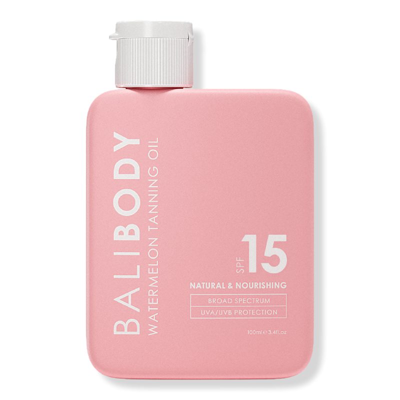 Hydrating Natural Watermelon Tanning Oil SPF15