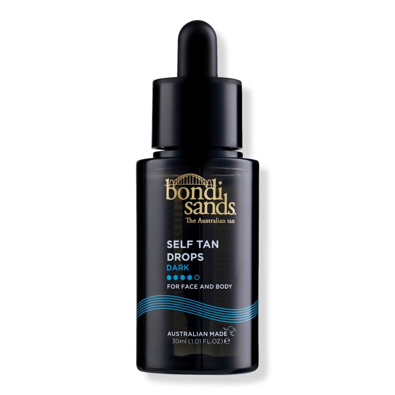 Hydrating Self Tan Drops for Face and Body - Dark