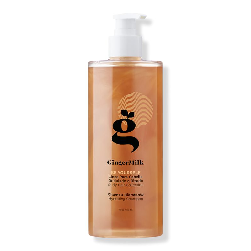 Hydrating Shampoo for Curly, Wavy & Coily Hair with Rosemary Oil & Flaxseed
