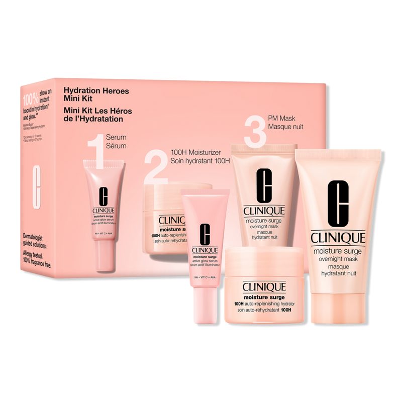 Hydration Heroes: Mini Moisture Surge Skincare Set