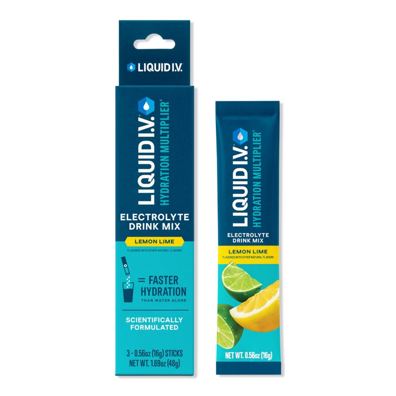 Hydration Multiplier Electrolyte Drink Mix Lemon Lime - 3 ct