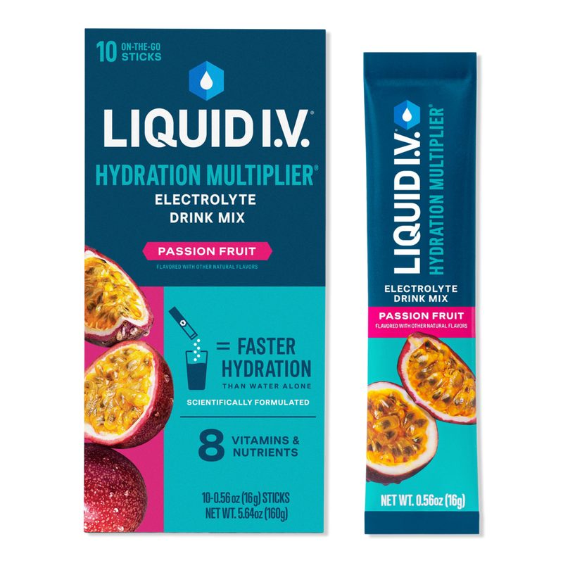 Hydration Multiplier Electrolyte Drink Mix Passion Fruit - 10 ct
