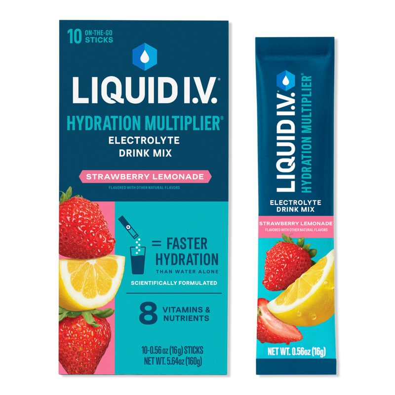 Hydration Multiplier Electrolyte Drink Mix Strawberry Lemonade