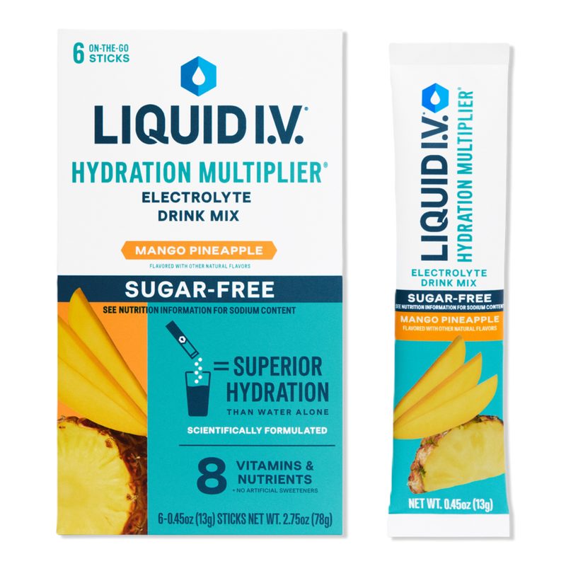 Hydration Multiplier Electrolyte Drink Mix Sugar Free Mango Pineapple