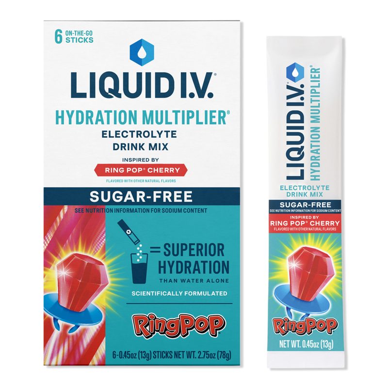 Hydration Multiplier Electrolyte Drink Mix Sugar-Free Ring Pop Cherry