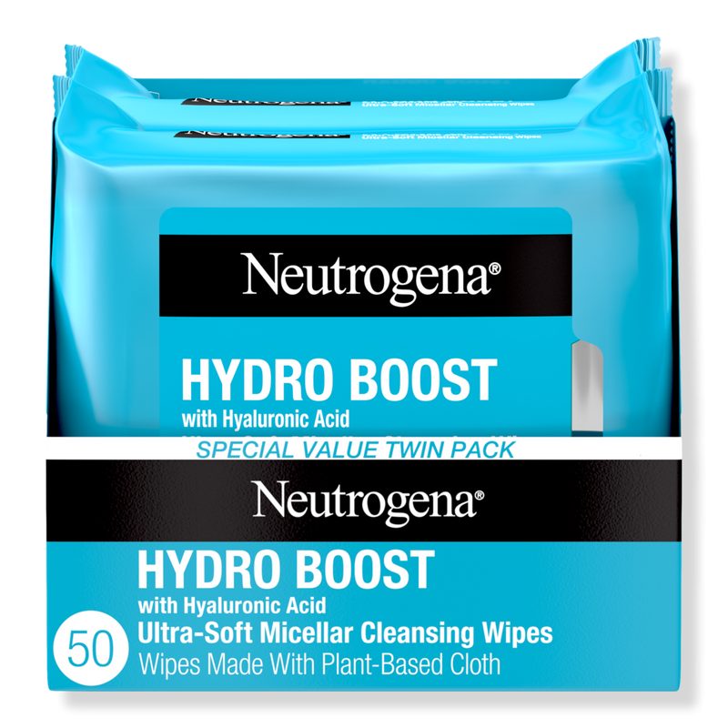 Hydro Boost Facial Cleansing Wipes - 50 ct