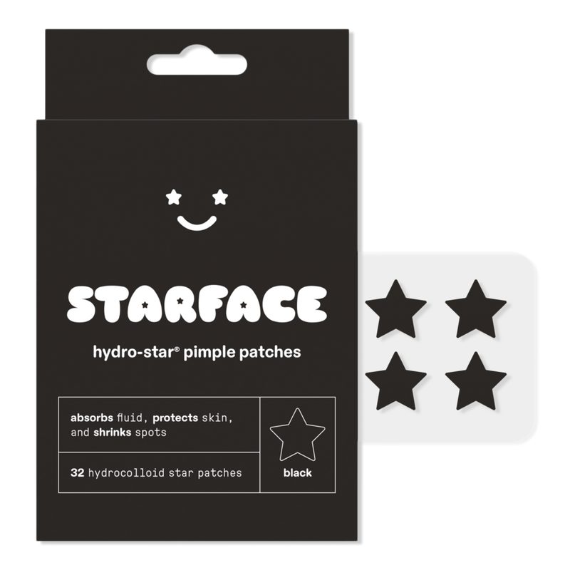 Hydro-Star Pimple Patches - Black Star