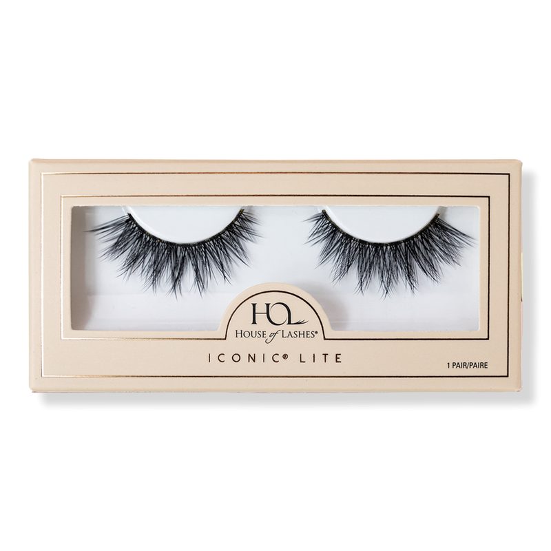 Iconic Lite Natural Volume Faux Mink Fibers False Eyelashes
