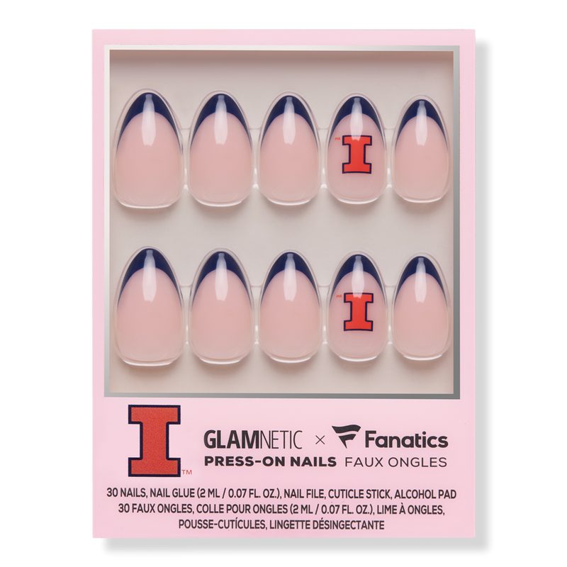Illinois Fighting Illini Press-On Nails - Illinois Fighting Illini