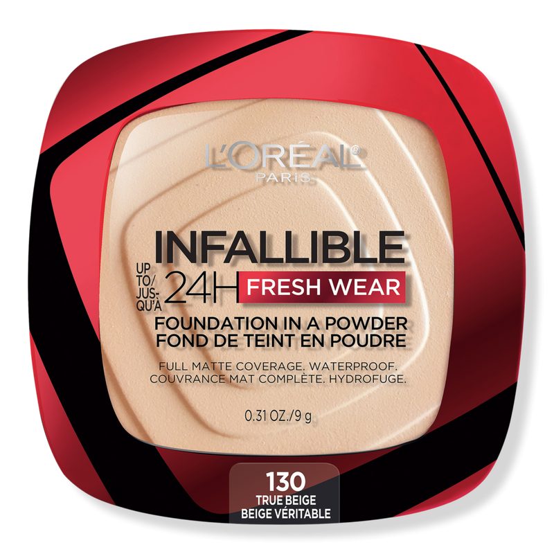 Infallible 24H Fresh Wear Foundation In A Powder - 130 True Beige