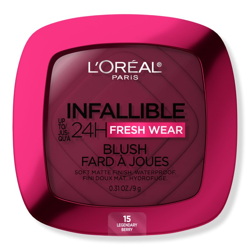 Infallible 24H Fresh Wear Soft Matte Blush - 15 Legendary Berry